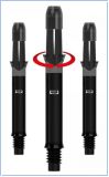 L-Style L-Shafts Silent Straight Schwarz