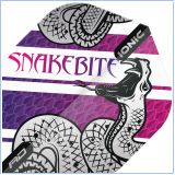 Red Dragon Ionic Snakebite Coiled Snake Purple Standard Flights