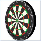 Designa Knife Wire Dartboard