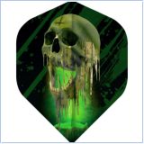 Horror Show Dart Flights Melting Skull