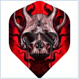 Horror Show Dart Flights Horned Skull