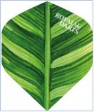 Royal Flight Green Line Leaf Painting