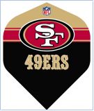 NFL Dart Flights San Francisco 49ers