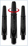 Harrows Carbon 360 Shafts Black