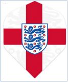 England Licensed Football Dart Flights