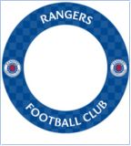 Rangers FC Dartboard Surround