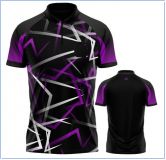 Arraz Flare Dart Shirt Purple