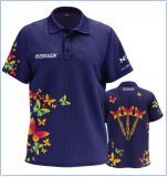 Red Dragon Butterfly Tour Poloshirt