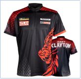 Red Dragon Jonny Clayton Tour Dartshirt