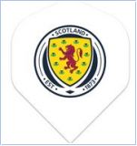 Scotland Football Dart Flights White