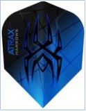 Harrows Atrax Dart Flights No6 Blue