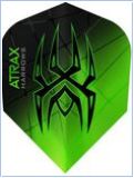 Harrows Atrax Dart Flights No6 Green