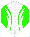 Archers X 100 Micron Pro Flights White Green