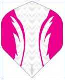 Archers X 100 Micron Pro Flights White Pink