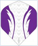 Archers X 100 Micron Pro Flights White Purple