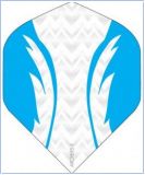 Archers X 100 Micron Pro Flights White Aqua