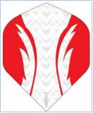 Archers X 100 Micron Pro Flights White Red