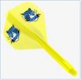 Condor AXE Inazuma Tiger Mix Flight-System Yellow Clear - Small