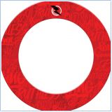 Ruthless Dartboard Surround - Professional - Graffiti Red