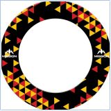 Mission Dartboard Surround - Deutschland Design - Black - Art De