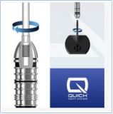 Harrows Quick Point Dartspitzen - Schwarz 40mm