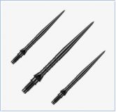 Winmau Switch Point Wave Steeldartspitzen Schwarz 30mm