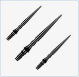 Winmau Switch Point Groove Steeldartspitzen Schwarz 30mm