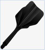 Harrows Solo No6 Flight-Shaft-System Schwarz 20mm