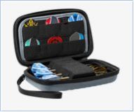 Bulls Orbis XL Dartcase - Grau