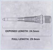 Target Cryo Softdartspitzen 30er Pack � Schwarz