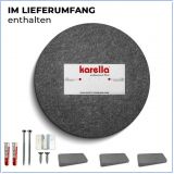 Schallschutz Compact �45 cm Silencer f�r Steeldartboards