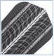 Harrows Supergrip Flight silber