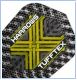 Harrows Tufftex Flights gelb