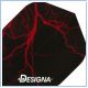 Designa Lightning Flights Red