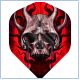Horror Show Dart Flights Horned Skull