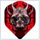 Horror Show Dart Flights Horned Skull