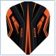 Legend Razor Dart Flights Orange