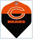 NFL Dart Flights Chicago Bears