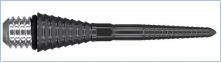 Target Swiss Point Grooved Conversion Points Schwarz 26mm
