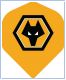 FC Wolverhampton Wanderers Flights Yellow Crest
