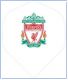 Liverpool FC Dart Flights White - Main Crest