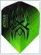 Harrows Atrax Dart Flights No6 Green