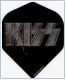 Kiss Dart Flights No2 Black Blood Logo