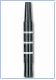 Schaft-Set M3 Alu mit Ringe extra short